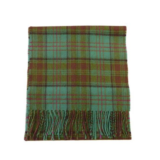 Lambswool Scarf in Dublin County Tartan 