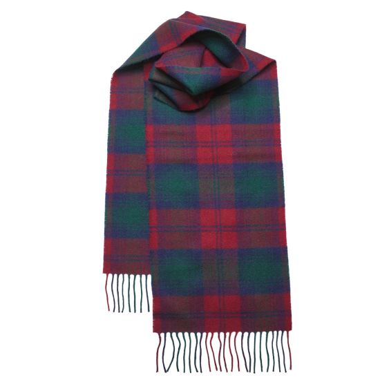 Lambswool Scarf in Lindsay Tartan