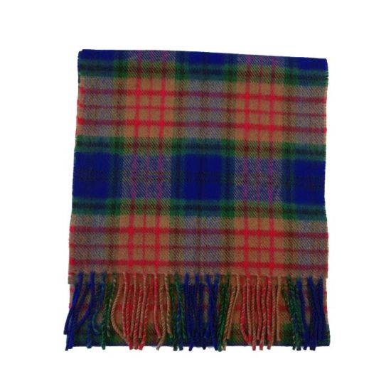 Lambswool Scarf in Longford County Tartan