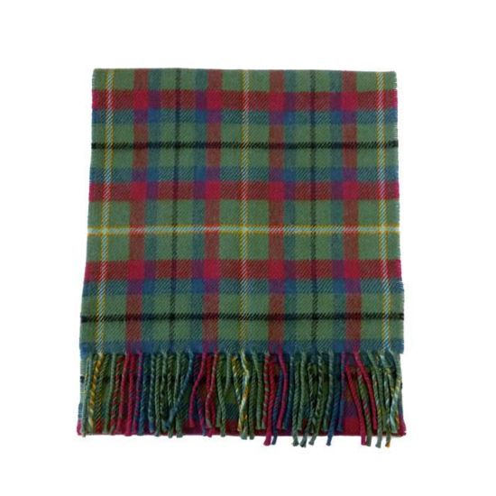 Lambswool Scarf in Mayo County Tartan