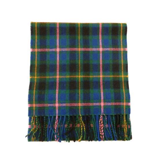 Lambswool Scarf in Offaly County Tartan