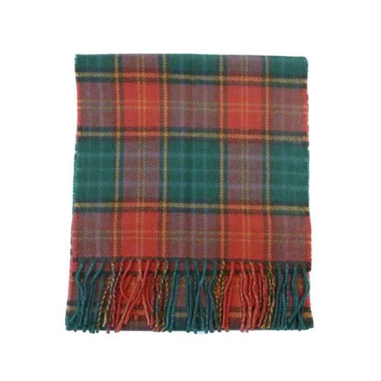 Lambswool Scarf in Roscommon County Tartan 