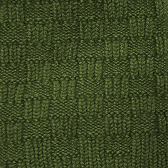 Light Green Kilt Socks with Basket Weave Top