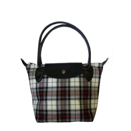 Panda Tartan Tote Bag