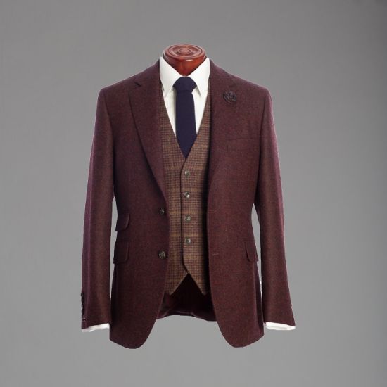 The Cairngorm Highland Jacket in Pheasant Tweed