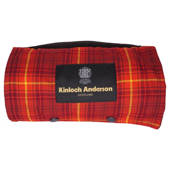 Kinloch Anderson Rowanberry tartan picnic rug