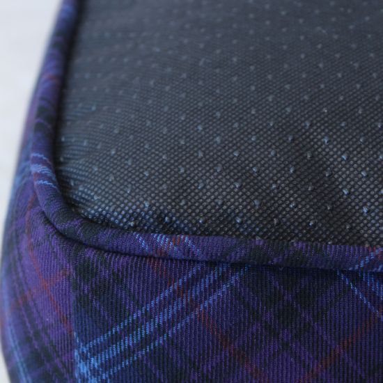 Large Dog Bed in Washable Tartan and Tweed - Made to Order