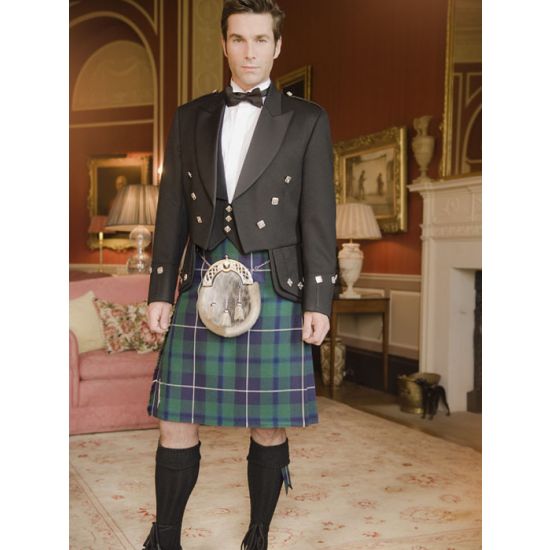 Regulation Doublet and Vest in Black Barathea Special Order
