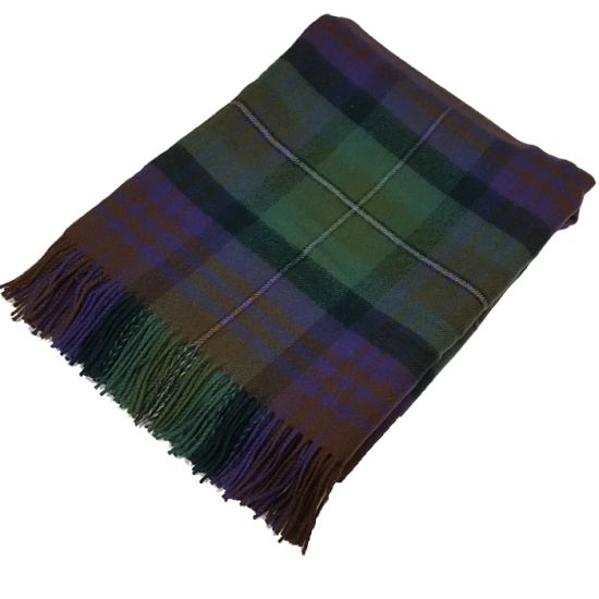 Lambswool Throw in Isle of Skye Tartan