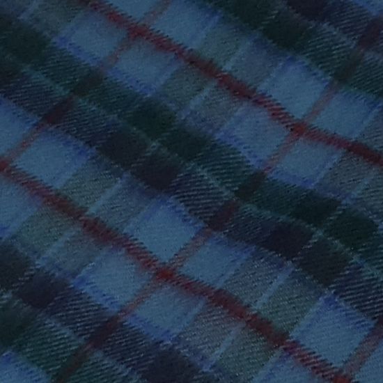 Lambswool throw in Leith Tartan sett
