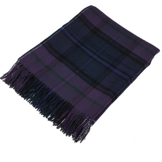 Lambswool throw in Scotland Forever Tartan
