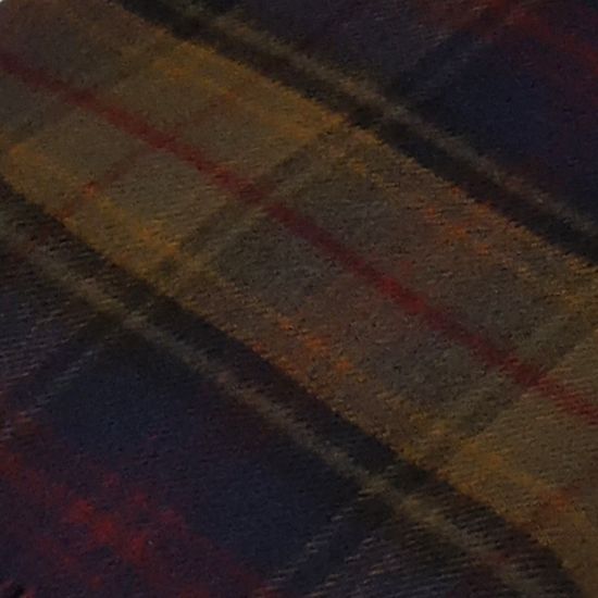 Lambswool throw in Kinloch Anderson Tartan sett