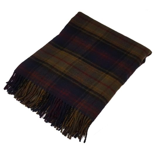 Lambswool throw in Kinloch Anderson Tartan	 