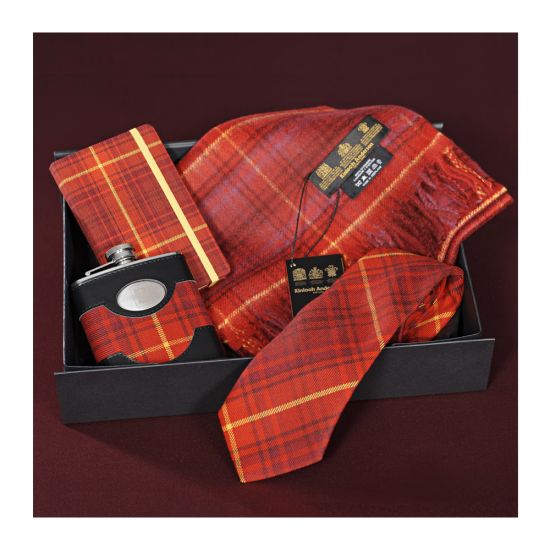 Gift Hamper in Kinloch Anderson Rowanberry Tartan