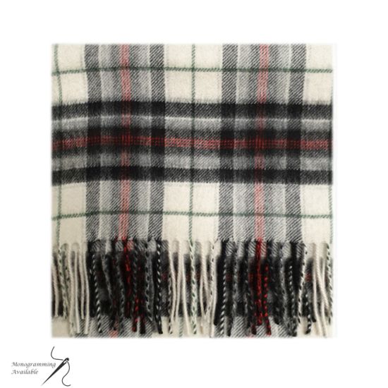 The Edinburgh Zoo Panda Tartan Cashmere Scarf
