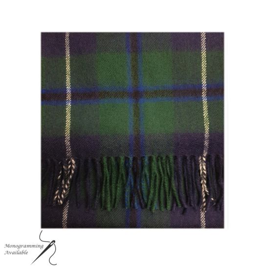 Lambswool Scarf in Douglas Modern Tartan 
