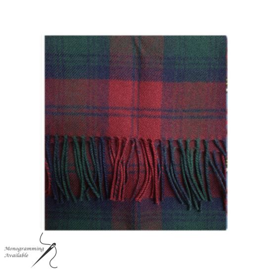 Lambswool Scarf in Lindsay Tartan