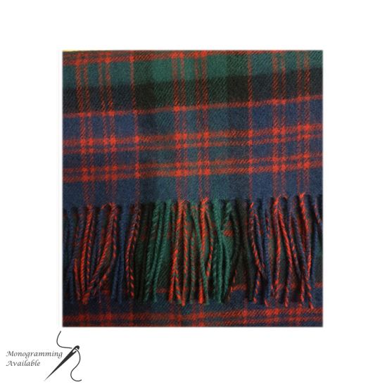 Lambswool Scarf in MacDonald Tartan