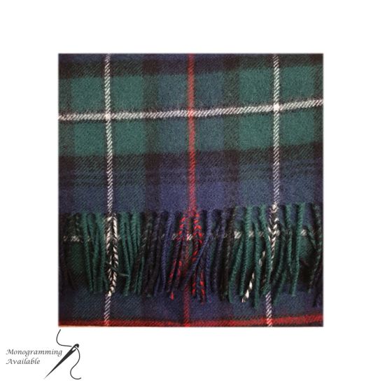 Lambswool Scarf in MacKenzie Tartan 