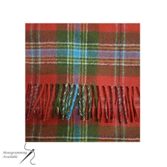 Lambswool Scarf in MacLean of Duart Tartan