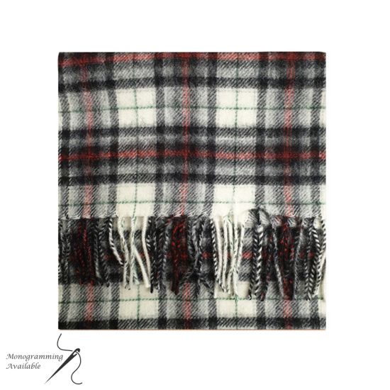 Panda Tartan Lambswool Scarf
