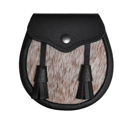 Boys Semi Dress Leather and Pony Skin Sporran 