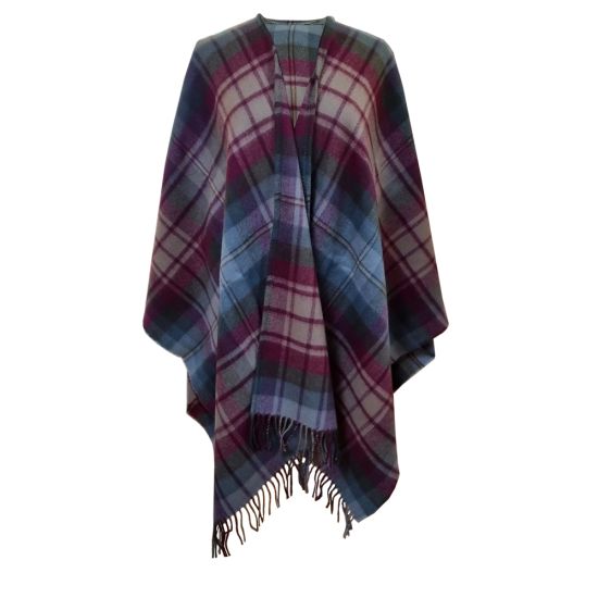 Lambswool Serape - Auld Scotland Tartan
