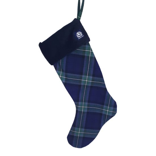 Christmas Stocking in Scottish Rugby Tartan