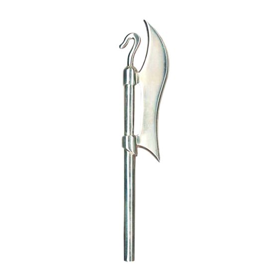 Lochaber Axe Kilt Pin in Sterling Silver