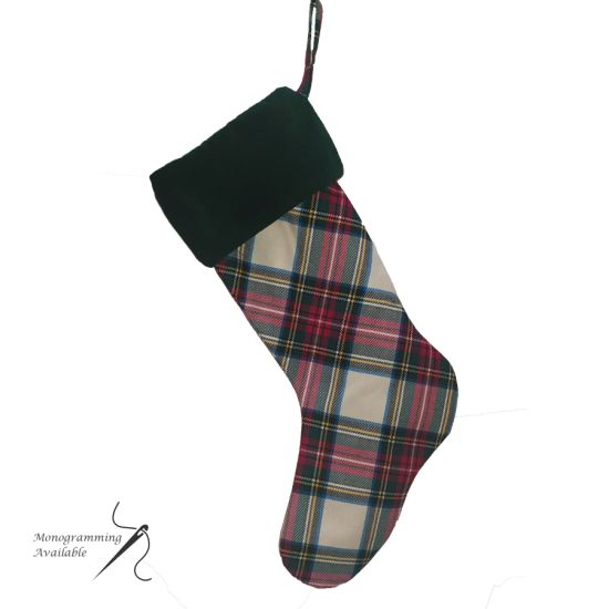 Christmas Stocking in Dress Stewart Tartan