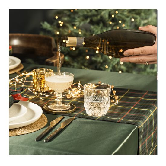 Christmas Table Runner in Stewart Hunting Tartan