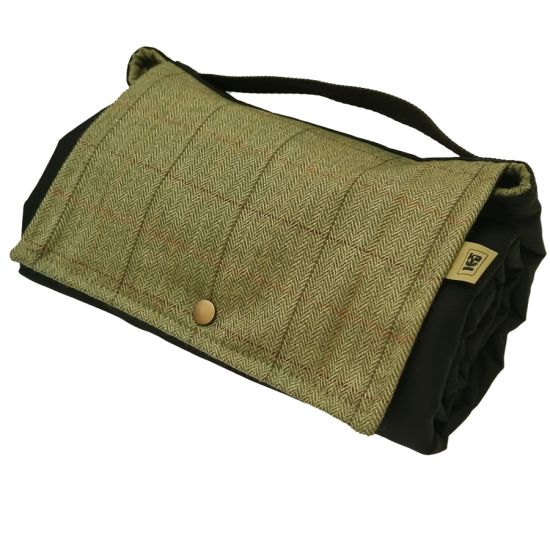 Large Dog Travel Bed in Tweed - Made to Order