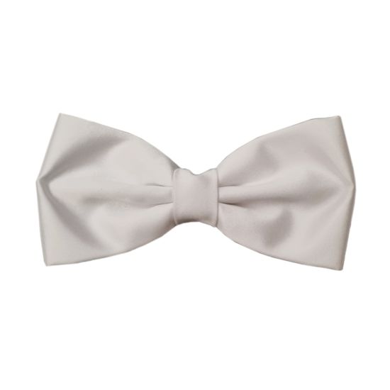 Pre Tied Bow Tie, White