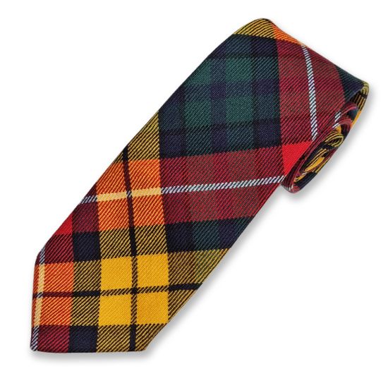 Buchanan Tartan Tie in Pure New Wool