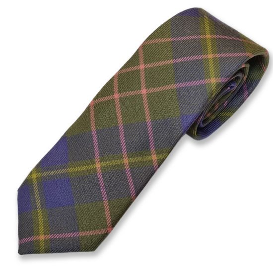 Cameron of Lochiel Hunting Ancient Tartan Wool Tie