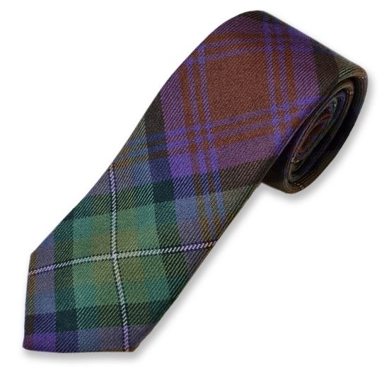 Isle of Skye Tartan Wool Tie