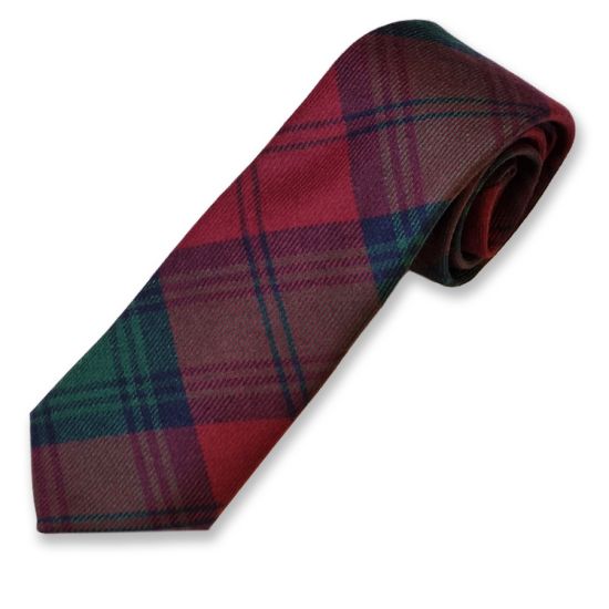 Lindsay Tartan Tie in Pure New Wool
