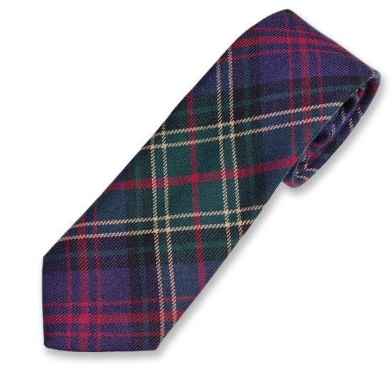 Kinloch anderson Hunting Tartan Slim Wool Tie