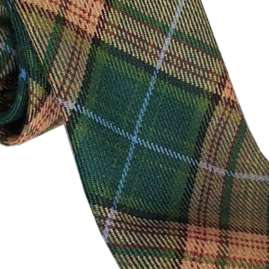 Kinloch Anderson 150th Sundial Tartan Wool Tie Slimline