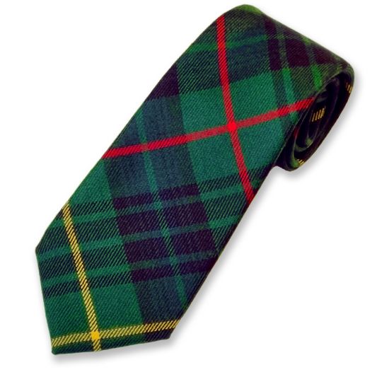 Stewart Hunting Tartan Tie in Pure New Wool