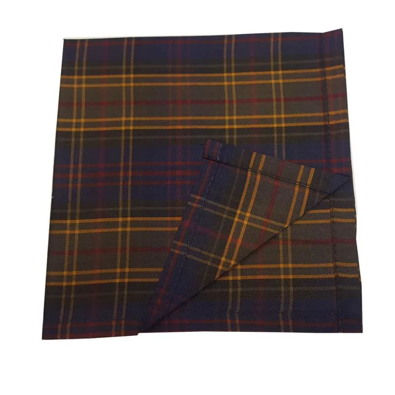 大特価 pop Kinloch Anderson Kinloch - Square Pocket Tartan Silk Anderson 小物