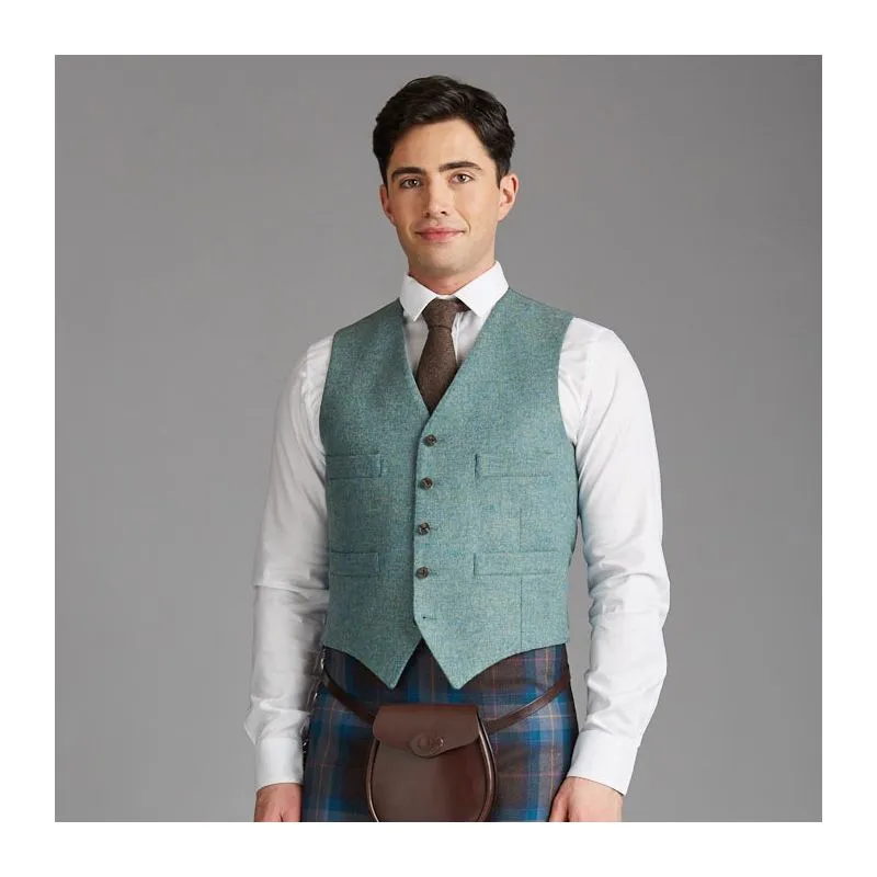 K*A様 ポワ pois Tweed vest 【blue】【完売品】 Chrissa Tweed Vest Top – VICI