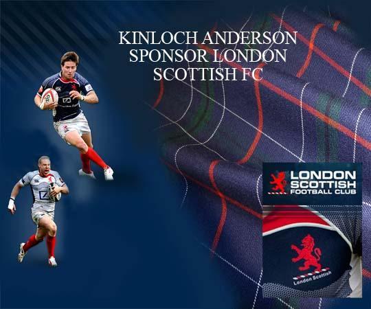 Kinloch Anderson sponsor London Scottish FC