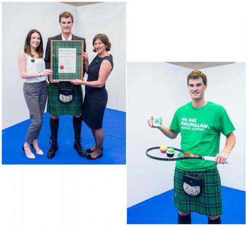 Macmillan Cancer Support Tartan Launch September 2015