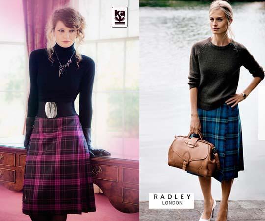 The Kinloch Anderson Kilted Skirt