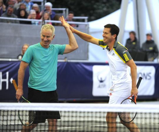 Kinloch Anderson supports Champions of Tennis Edinburgh 2014