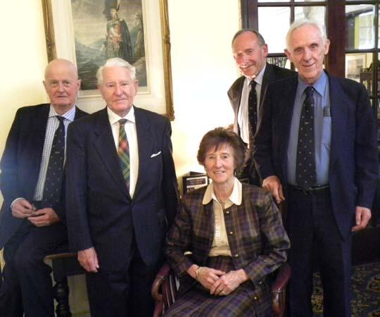 Deirdre Kinloch Anderson gives a presentation at The Caledonian Club in London