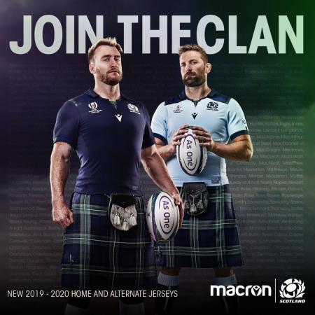 Kinloch Anderson become exclusive Highland Wear provider for Scottish Rugby