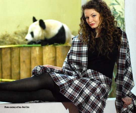 The Edinburgh Zoo Panda Tartan is finally launched