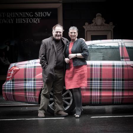 Edinburgh Napier University Tartan Mercedez Benz April 2011